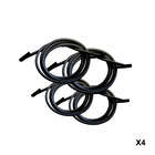 Lacets élastiques noirs avec embouts pour relaxes LAFUMA - 135 cm